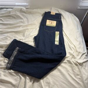 RedHead Dark Blue Men's Jeans - Classic Straight Fit (34x34)